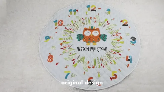 Multi Functional Safety Crawling Comfortable Floor Baby Cotton Play Mat