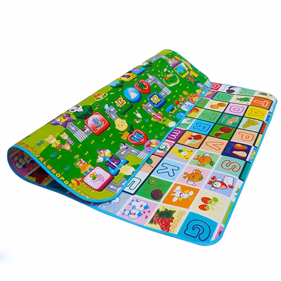 아기 면화 놀이 매트 Playmat 바닥용 아기 크롤링 매트 아기 매트 대형 슈퍼 소프트 엑스트라 두꺼운 (0.6cm)