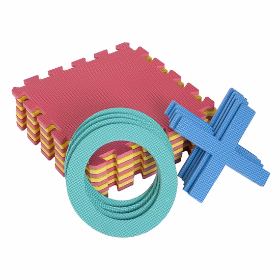 교육용 어린이 다다미 퍼즐 매트 아기 바닥 EVA 폼 놀이 매트 두꺼운